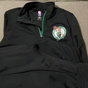 Athletic Works pants and NBA Celtics shirt 10/12